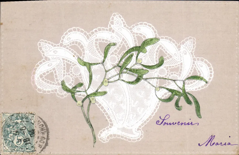 Mistral in een pizzeta — Herinnering Maria — G. B. Parijs - Voorkant