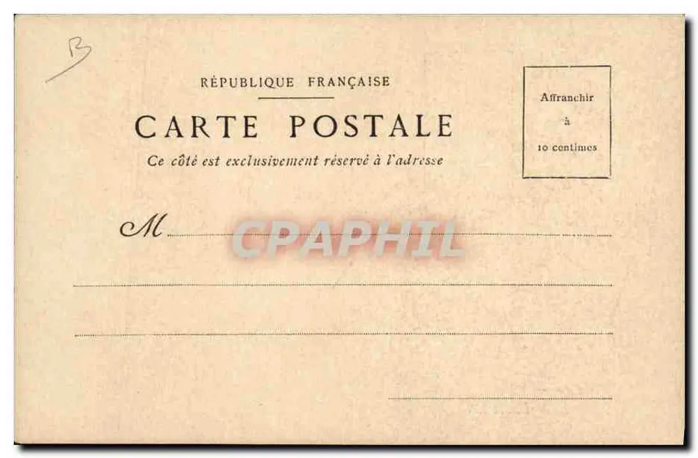 Louis XIV — Hofszene mit Kurtisane — Verlag M.T.F. n° 14 - Rückseite