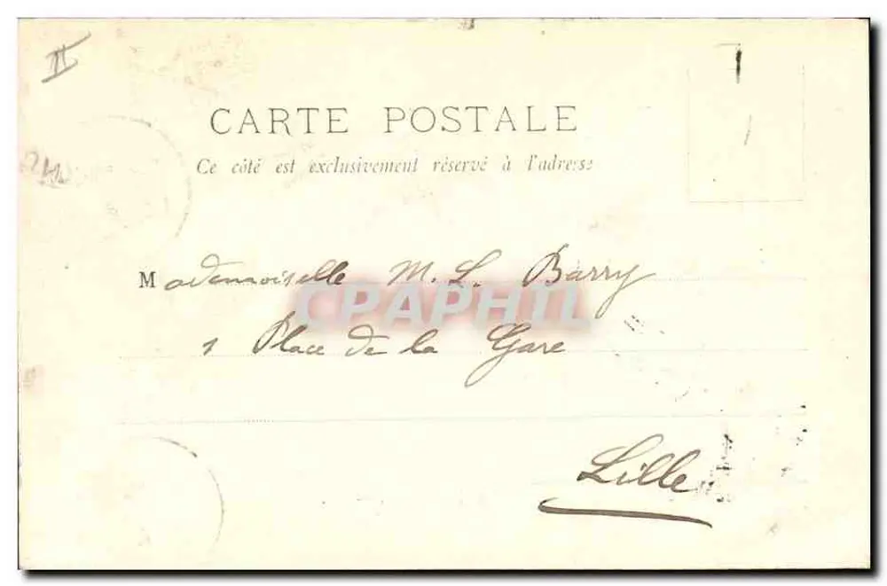Dunkerque — O Parque da Marinha — LL. n°65 - Verso