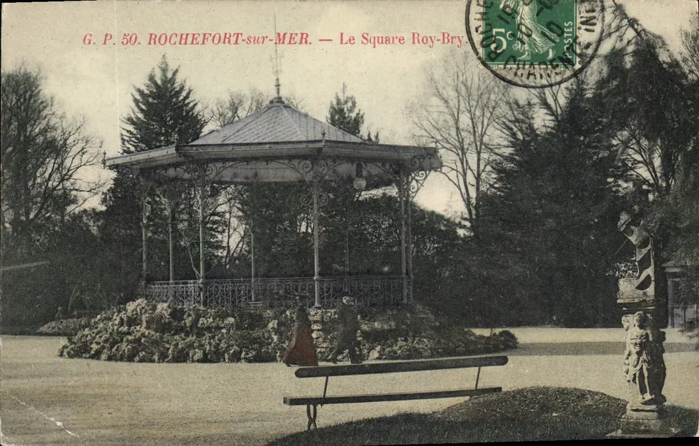 ROCHEFORT-sur-MER — Le Square Roy-Bry — G.P. 50 - Frente