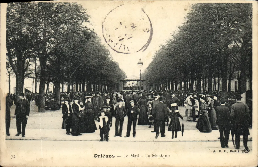 Orléans — O Mail — A Música — P.F. Paris - Frente