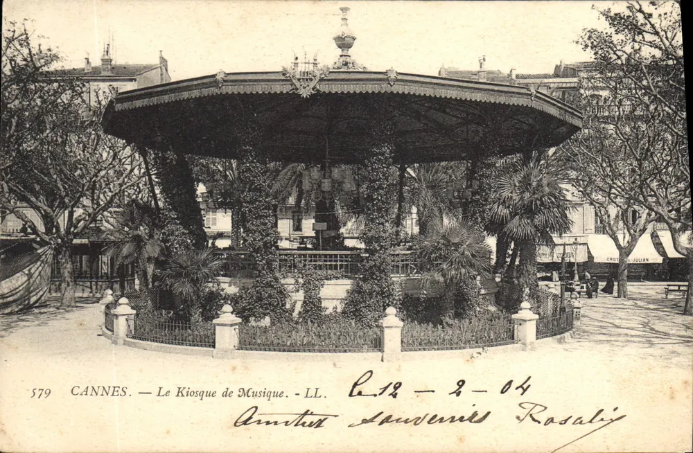 CANNES — O Kiosque de Música — LL. n° 579 - Frente