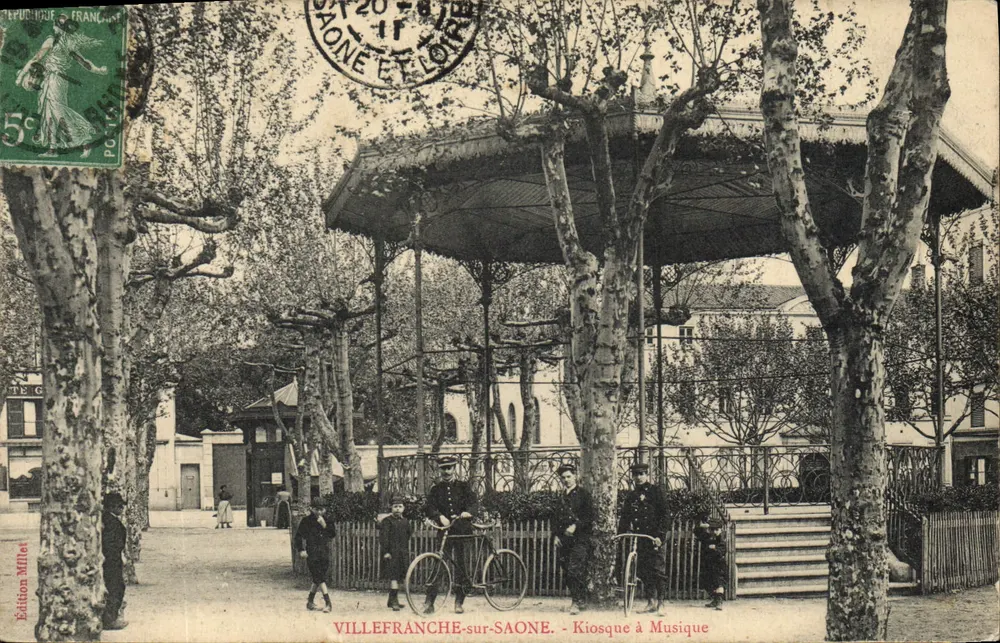 VILLEFRANCHE-sur-SAÔNE - Musikkiosk — Edition Milliet - Vorderseite