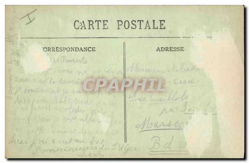 I Cani di Montagna — I Pirenei — Edizione del Palais du Josaure, Lourdes - Verso