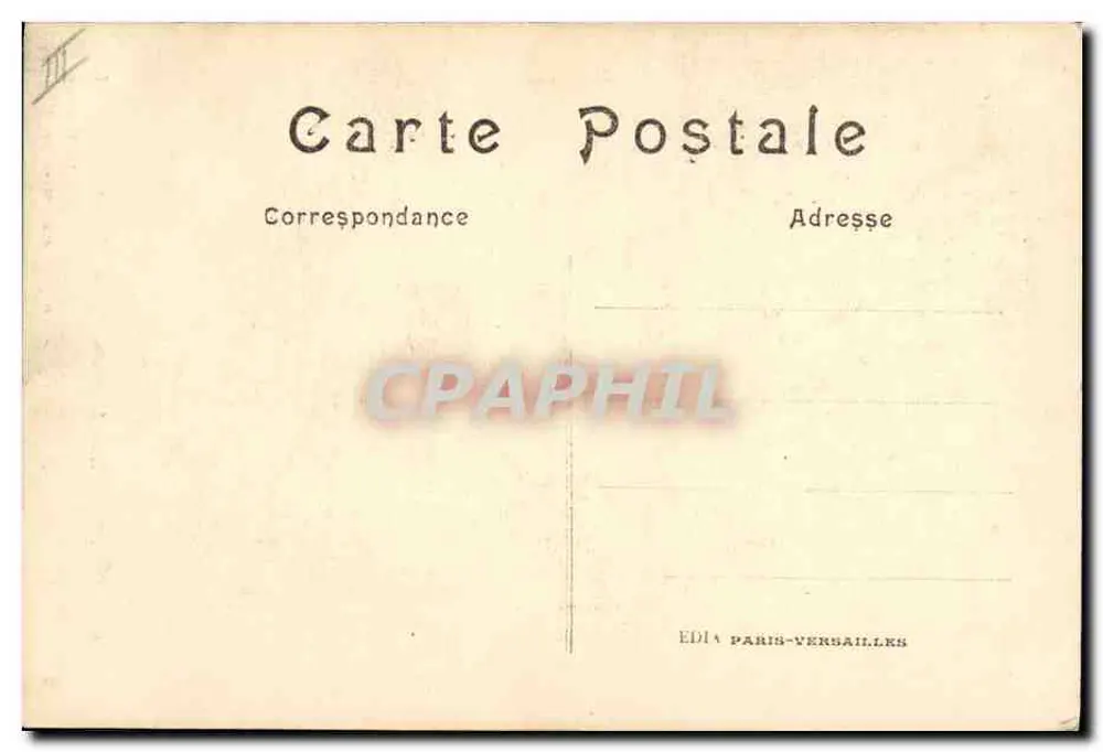 Guerra de 1914 — O general Fauvrie — Cl. G. Hubés - Verso