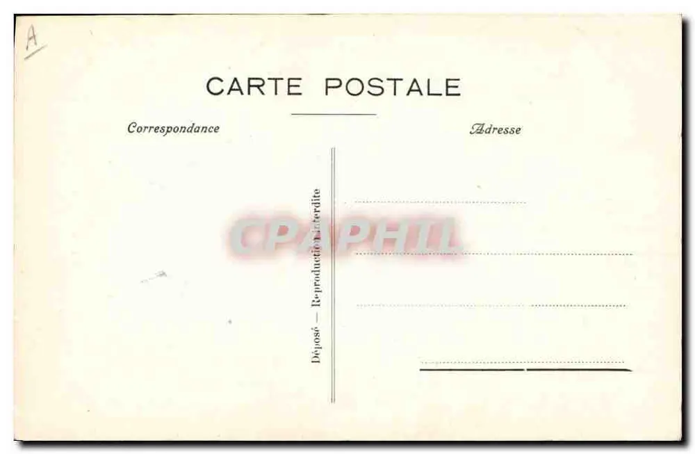 General Pau — Der Gekrümmte Held von 1870 — unbekannter Verlag - Rückseite