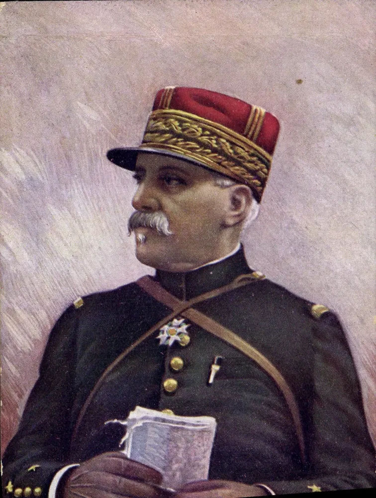 Retrato de um oficial francês — n° série H - Frente
