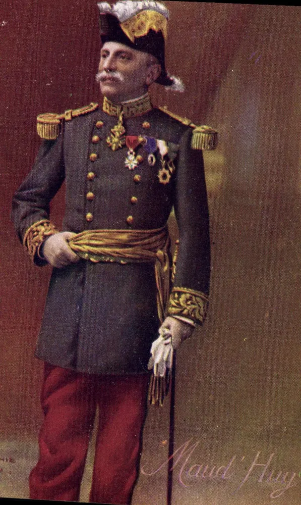 Geral de Maud'Huy — Comandante em Metz em 1857 — Maud'Huy - Frente