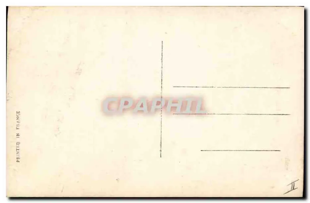 Geral de Castelnau — retrato militar — Nième Pellet, P.R. 166 - Verso