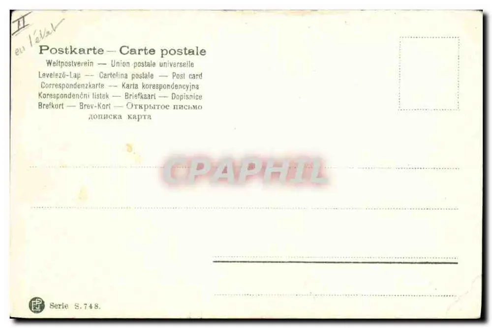 Caça ao pato — cena humorística — André Galland - Verso