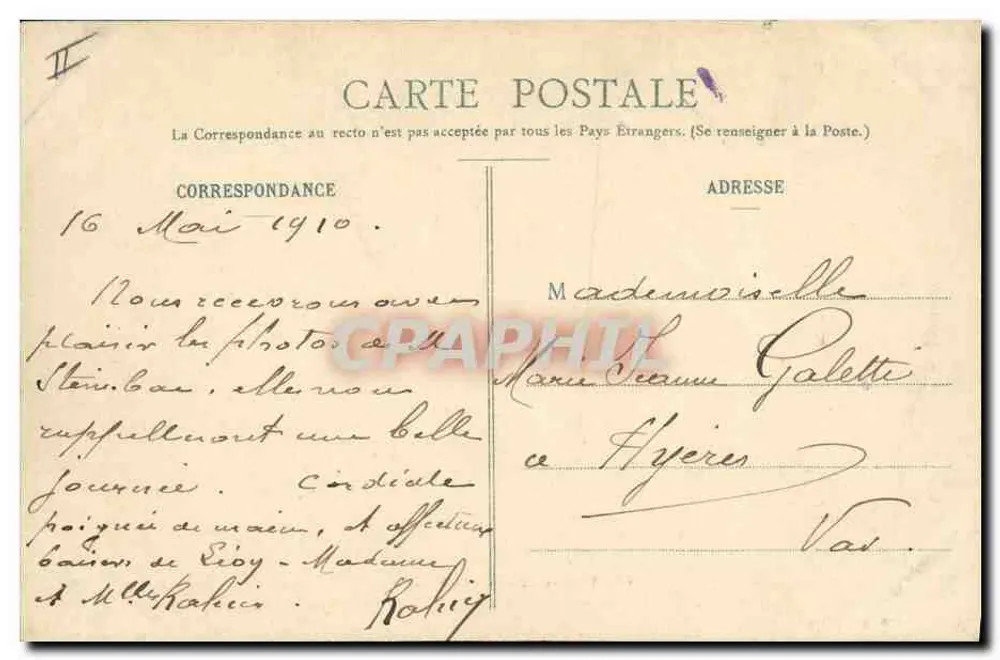Gray - Os Tilos - O Kiosque — Imp. Lib. A. Bergeret, Gray - Verso
