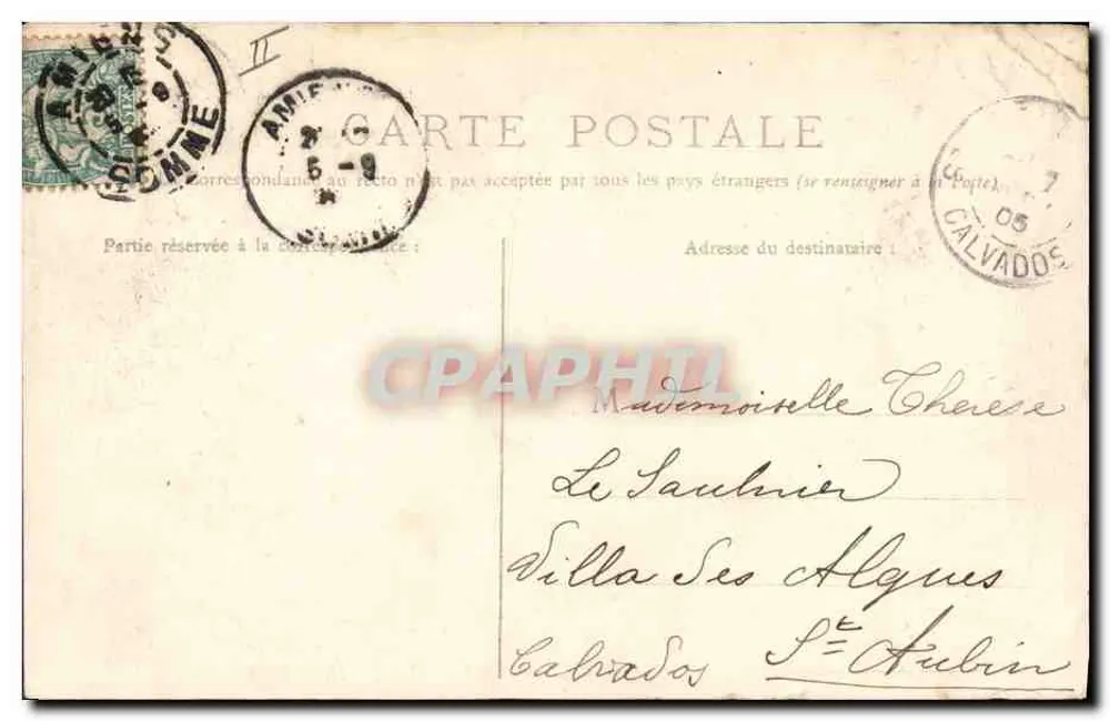 AMIENS — Kioszek Montplaisir — Wydanie specjalne Nowych Galerii - Rewers