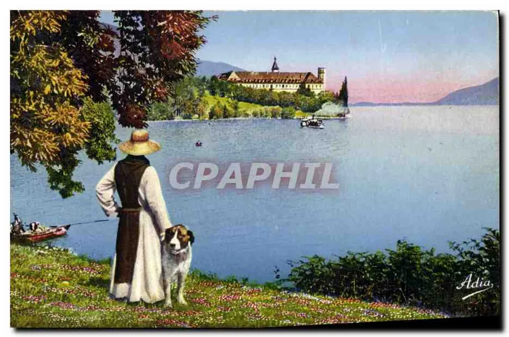 Abtei Haute-Combe und See Bourget — Adia, Sammlung 'La Savoie Pittoresque', n°270 - Vorderseite