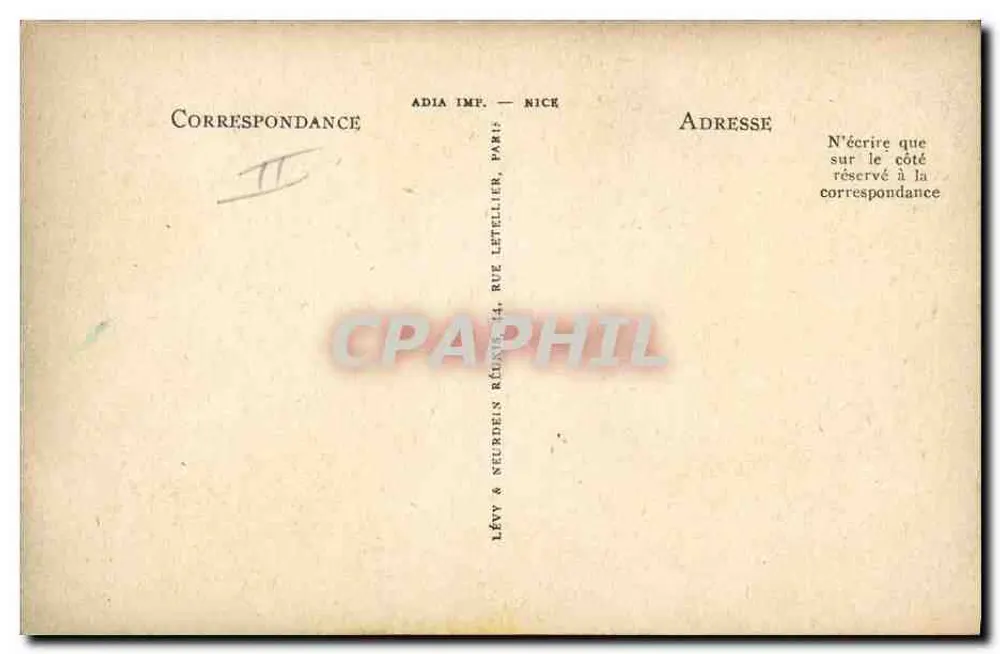 Pies pyreński — Scènes et Types des Pyrénées — LL - Rewers