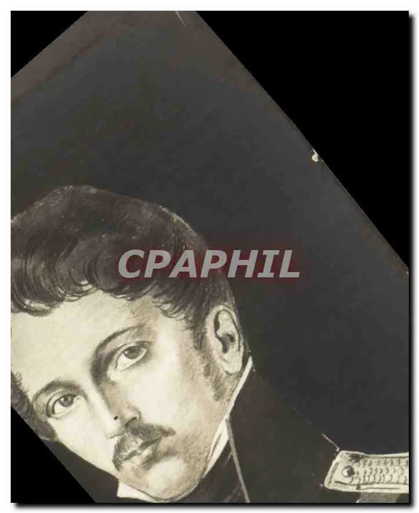 Retrato de um homem em uniforme — editor desconhecido, número de série III visível no verso - Frente