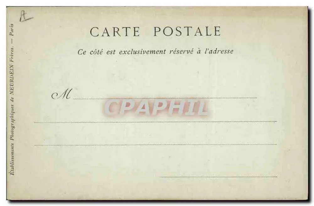 Der Dampfer « LA LORRAINE » der Compagnie Générale Transatlantique — Sammlung ND Phot, n° 56 - Rückseite