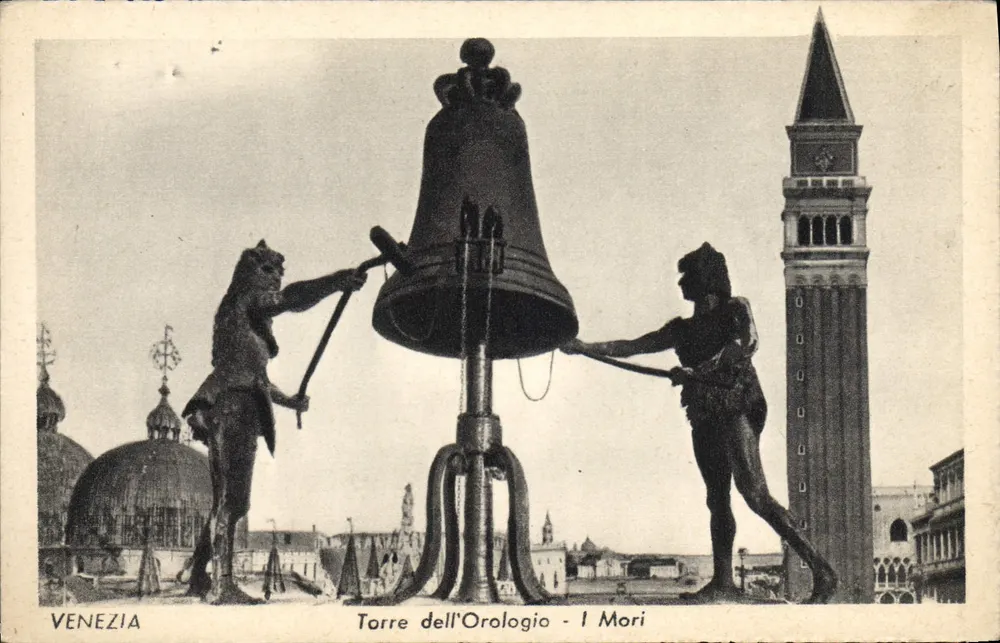 Venedig - Uhrenturm - I Mori - A. Reynard - Vorderseite