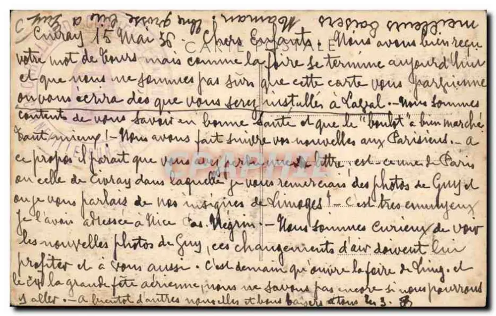 Corneville-les-Cloches (Eure) — Edition des Cloches, R.P.1 - Rückseite