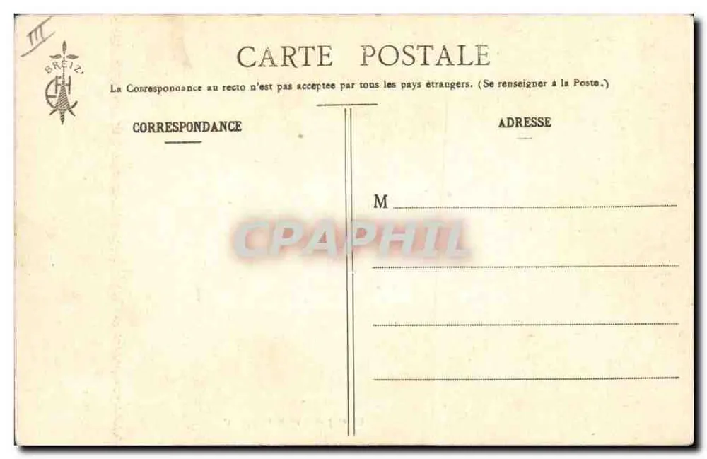Les Chansons de Botrel ilustradas por E. H. — As meninas de chez nós — cliché de M. Albert Durand - Verso