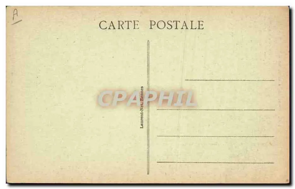 Bonne Vieille du Guémené — 3642 — Laurent-Niel, Rennes - Verso