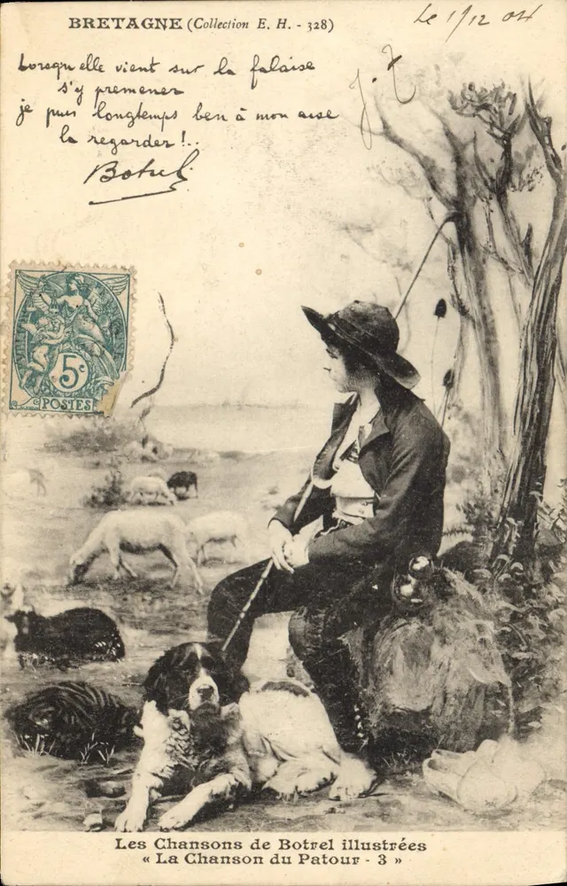 Bretagne — Chanson du Patour — Sammlung E.H. - 328 - Vorderseite