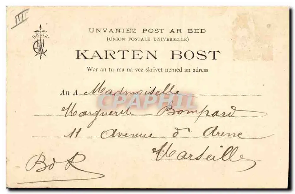 Botrel — La Chanson du Patour — Collection E.H. - Verso