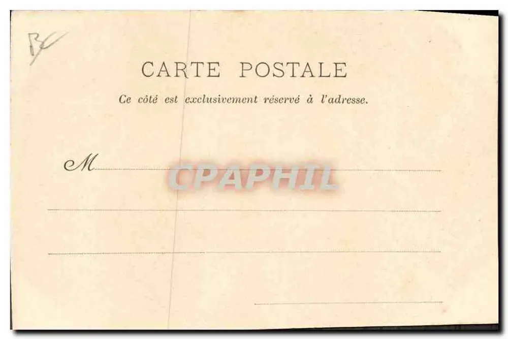 Zeltstadt von Barnum & Bailey — Vogelperspektive — Imp. Courmont frères, Paris, N° 6 - Rückseite