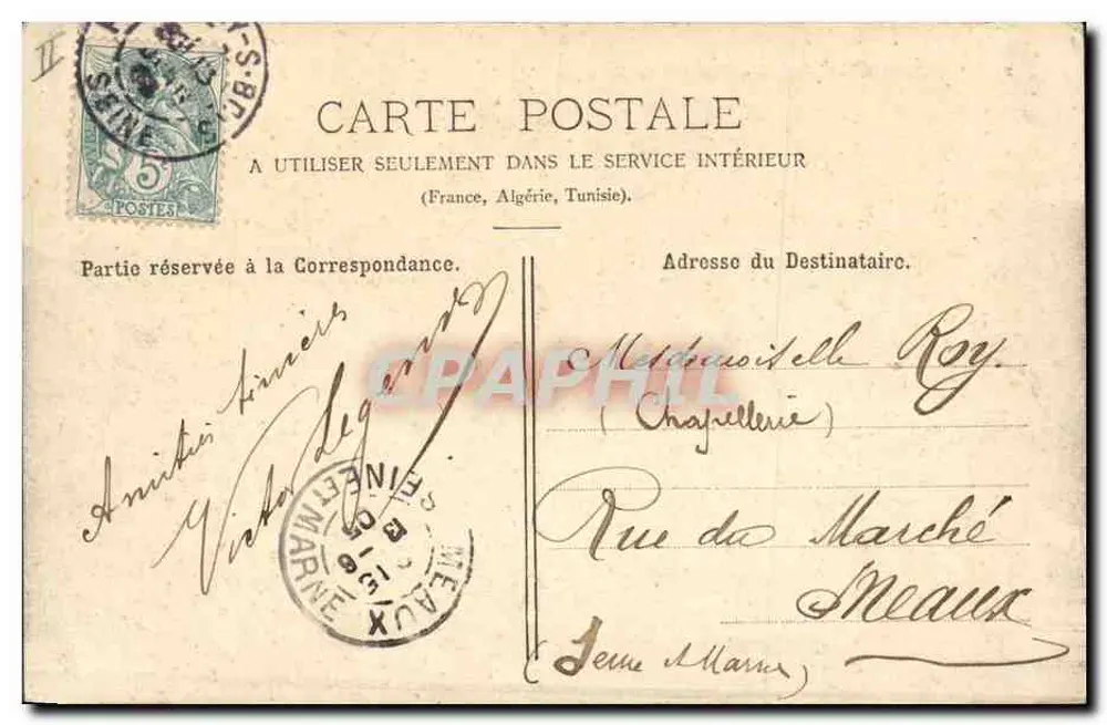 Fontenay-s-Bois — Musikkiosk — P. Marimuse, Paris - Rückseite