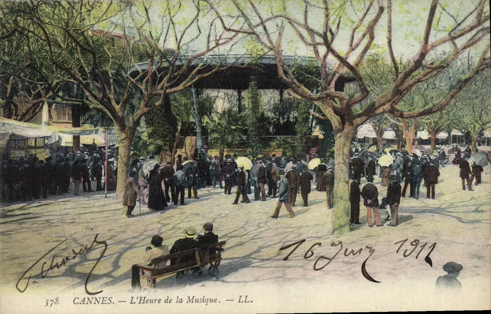 CANNES — L'Heure de la Musique — LL. — n° 578 - Vorderseite