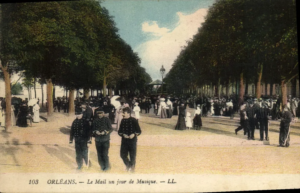 Orléans — Der Mail an einem Tag der Musik — LL. n°103 - Vorderseite