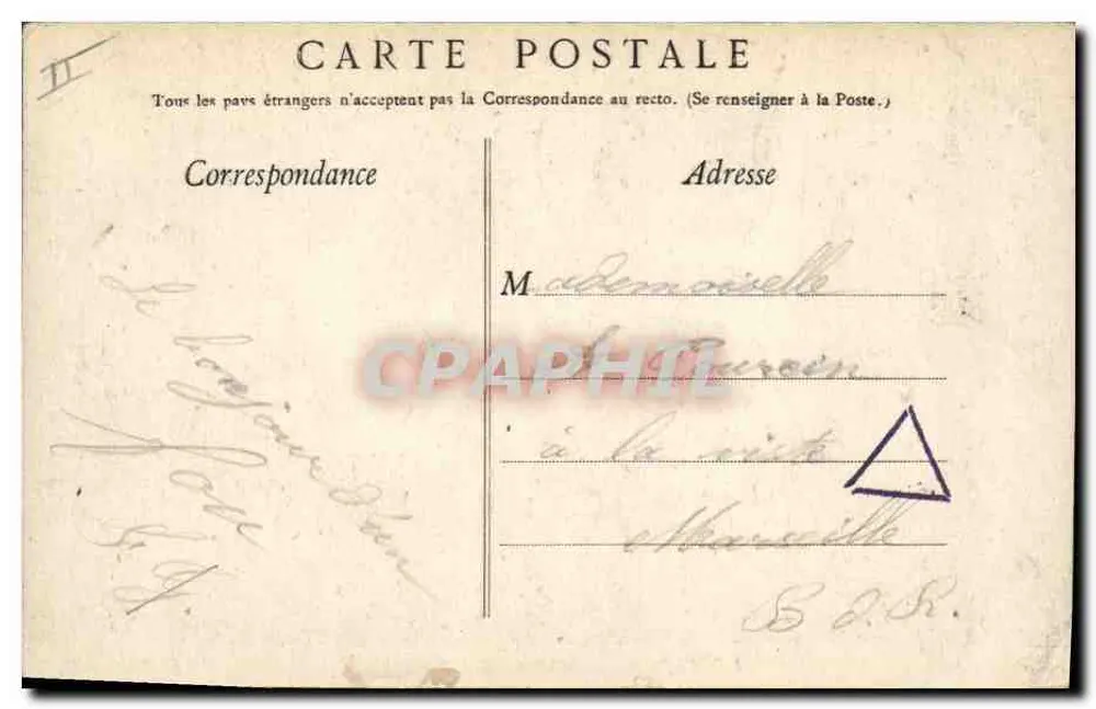 Lourdes — Pyrenee-honden — Uitgave F. V. - Achterkant