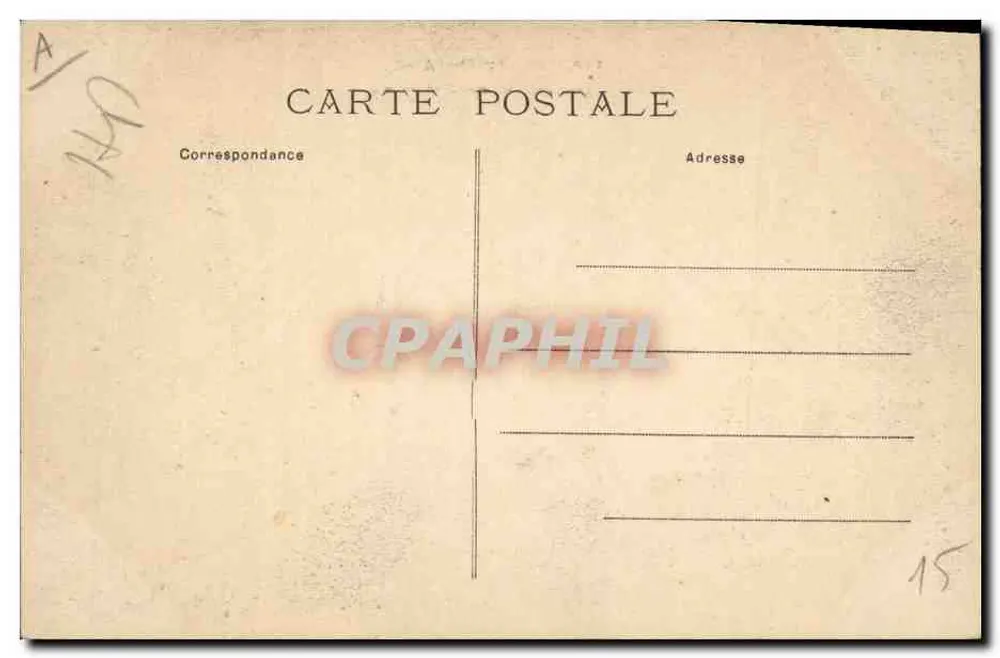 Types des Pyrénées — Der Vater, die Mutter und der Sohn — n° 2735 - Rückseite