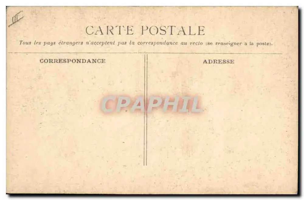 General André — Minister des Krieges — 1904 — Franck Lefort, Dr. — N°7 - Rückseite