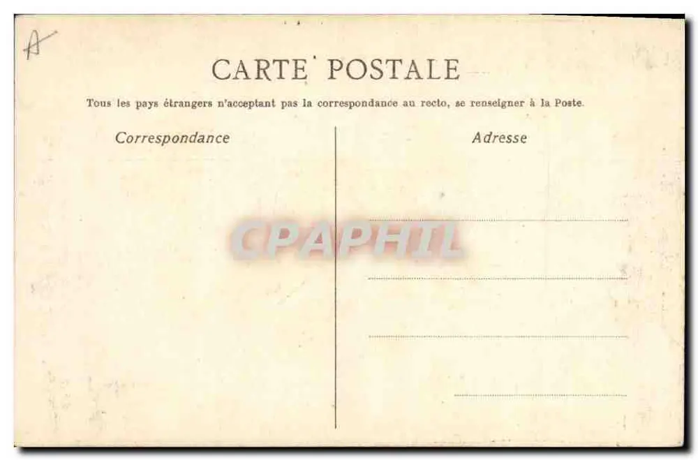 S.M. Albert 1er, König der Belgier — politische Ansichtskarte mit belgischem Flagge und Karte Belgiens — Verlag G. Gauthier, N°2 - Rückseite