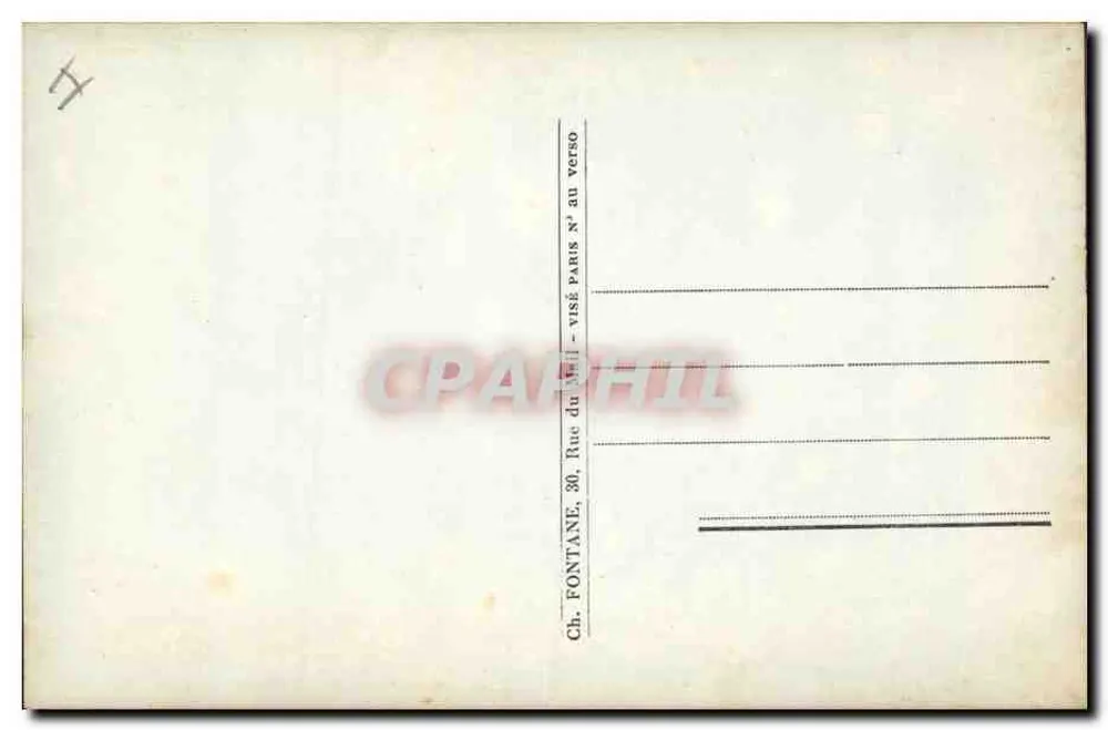 Retrato de Napoleão III — Poema de Jean Richepin — Editor Paris 36 - Verso