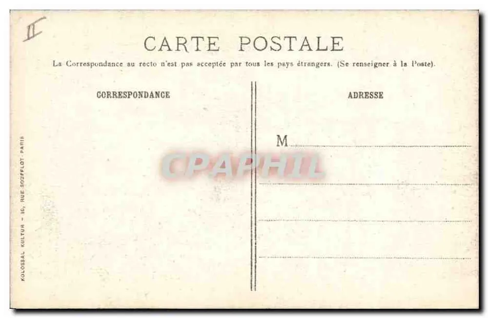 Die Verantwortlichen für die Zerstörung der Kathedrale von Reims — 6 - KOLOSSAL KULTUR (Seine Verbrechen) - Rückseite