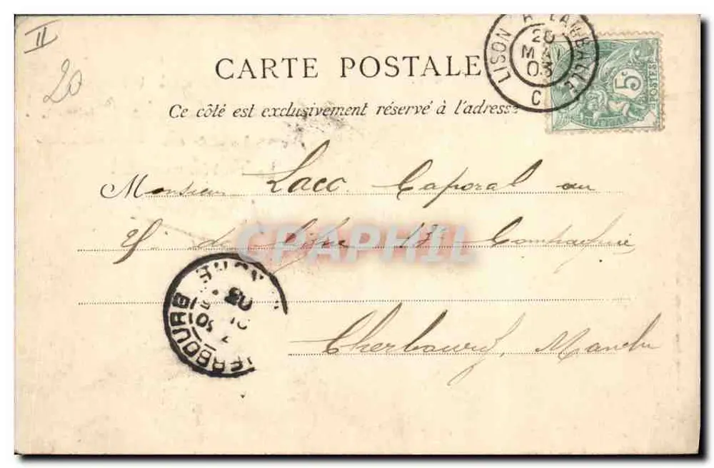 Monte Santo-Mihiel — Lado Leste — G.F. — Editor G.F. n°1673 - Verso
