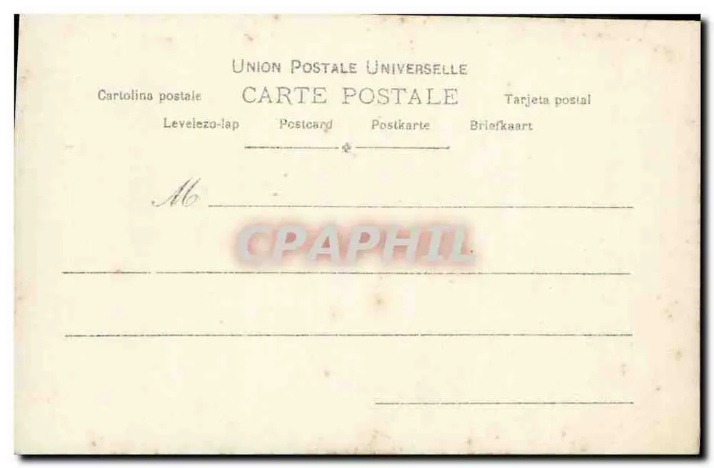 Jovem homem e jovem mulher em paisagem — S.I.P. n° 1029 - Verso