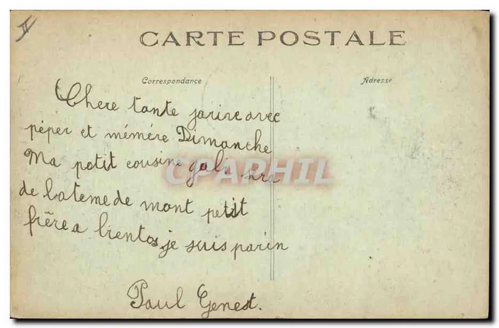 Angers - Het Tuin van het Mail - A. B. - Achterkant