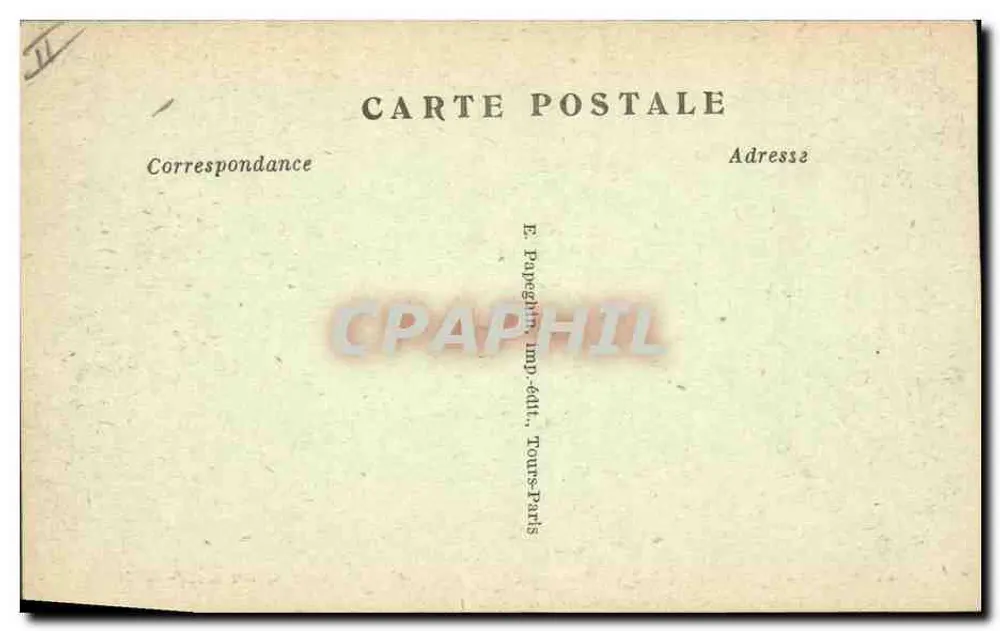 Angers (M.-et-L.) — O Kiosque do Mail — A.P. - Verso