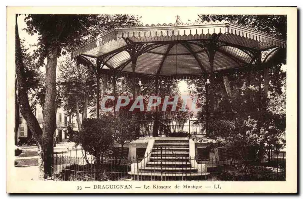 Draguignan — O Kiosque de Música — Edições Les Belles Éditions - Frente