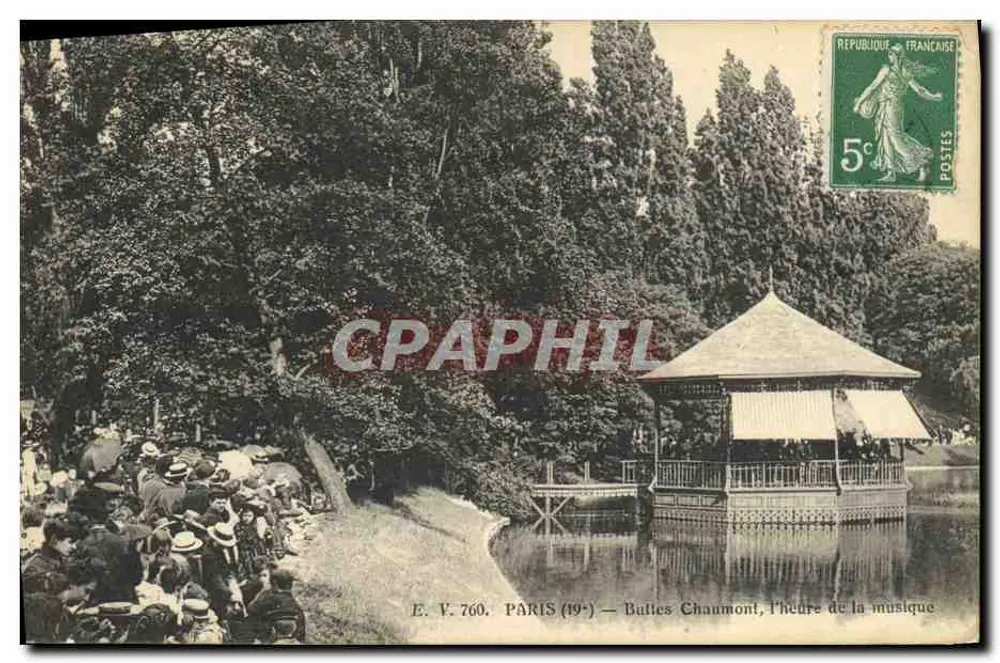 Bulles Chaumont, Musiktheater — Paris (19.) — Verlag E. V. 760 - Vorderseite