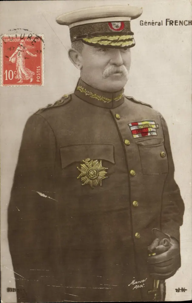 Geral Francês — retrato militar — Manuel, n° 9321 - Frente