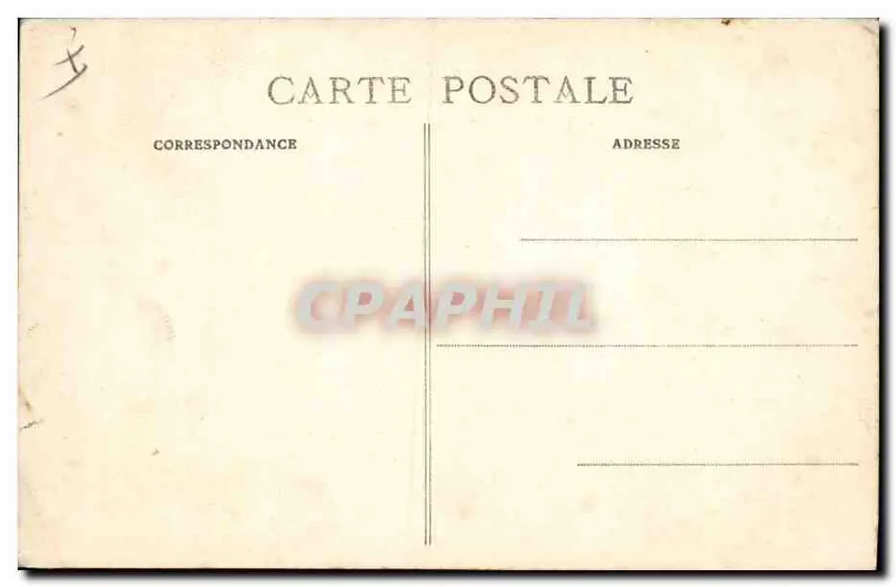 Geral Maunoury — As Grandes Figuras da Guerra 1914 — Cliché Pirou, La C.P.A - Verso