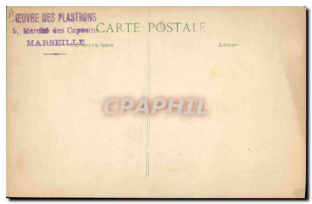 Geral Dubail — retrato militar — E. LE DELEY, impressor, Paris - Verso