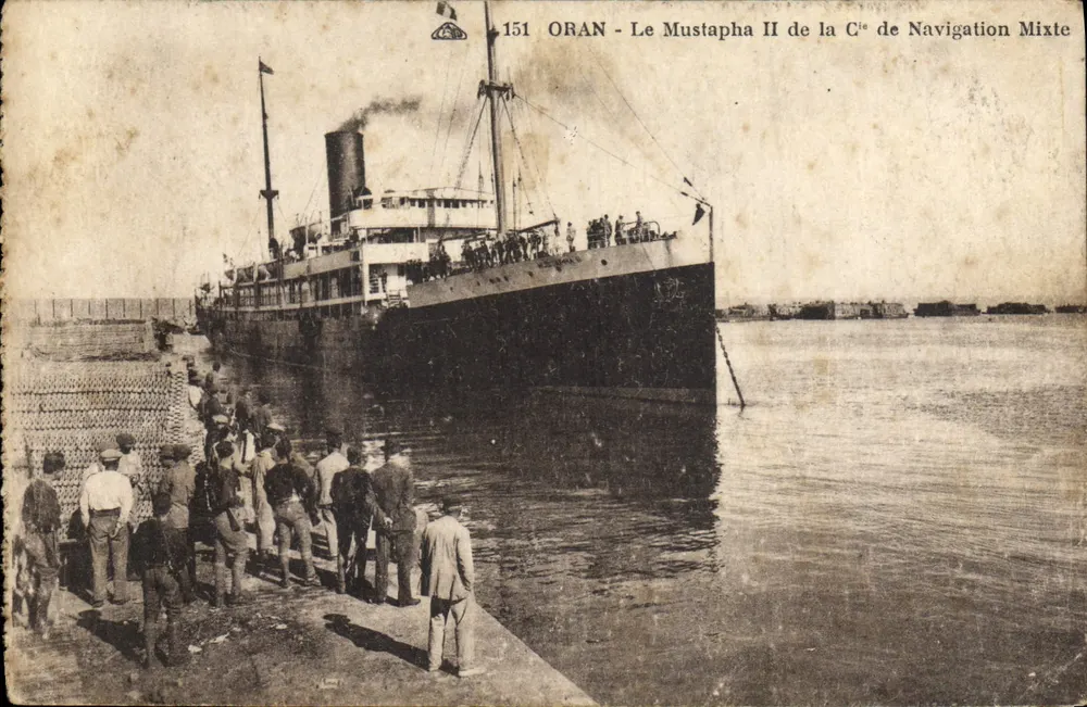 Oran — Der Mustapha II der Gesellschaft für Mischfahrt — Verlag: Agence des Arts Photographiques, Straßburg - Vorderseite