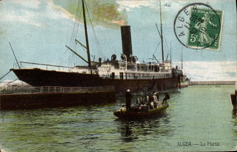 ALGER — A Marsa — Edição 'Au Ochino' — n°11 - Frente