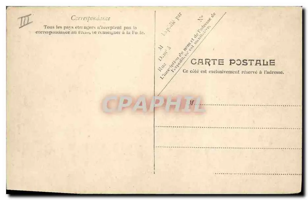 Dieppe — A chegada do "Manche" à estação marítima — V.R. Paris No. 23 - Verso