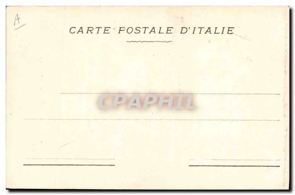 Traje Calabre — Alterocca Terni (lote. Alinari) — 1887 - Verso
