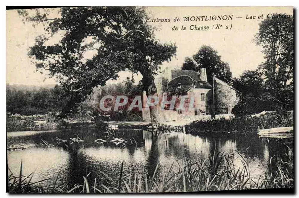 Umgebung von MONTLIGNON — See und Schloss (10. Jahrhundert) - Vorderseite